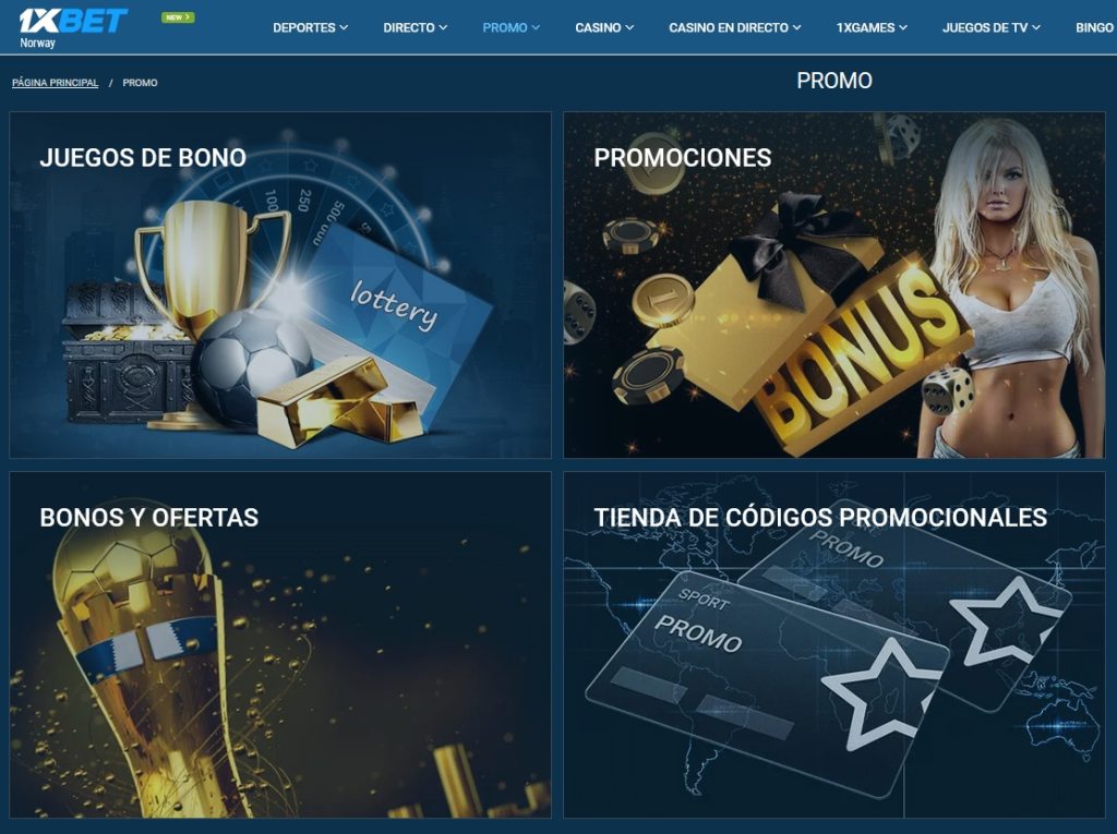 Bonos y Promociones en 1xBet Casino