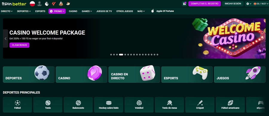 casino en línea SpinBetter en España