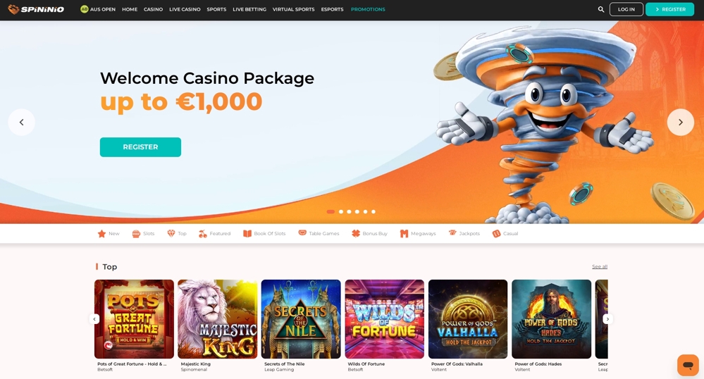 casino en línea Spininio en España
